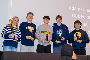 O'Fallon Accounting Team students pose together